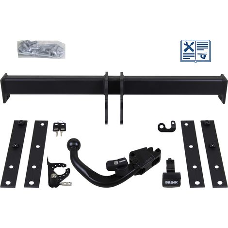 Attelage - Volvo XC70 II - 03/15-12/16 - rotule démontable - Brink - Faisceau universel 7 broches (1/2)