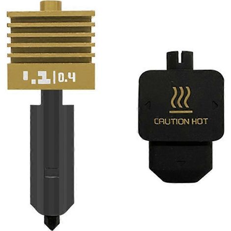 0,4-mm-Hotend für Bambu Lab H2D H2S P2S 3D-Drucker, Hochtemperaturbeständiger Schnellwechsel-Extruder-Druckkopf-Ersatzteil