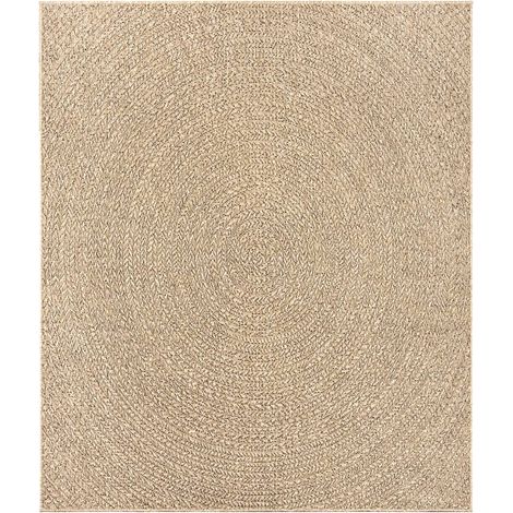 Alfombra ZIZUR apariencia de yute interior exterior 240x340 cm vidaXL (1/5)