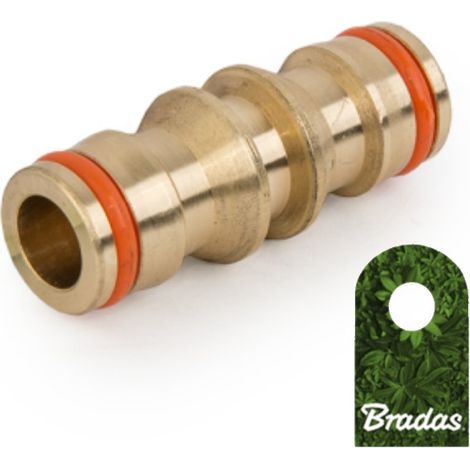 Boquilla para conectar dos conectores rápidos, conector de latón BR-2200 bradas 4542 (1/2)