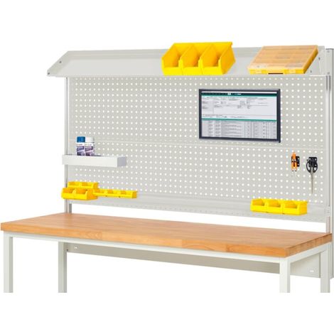 Rau Système de montage Kit complet 02, pour largeur produit 2000 mm, RAL7035/RAL7035 (1/2)