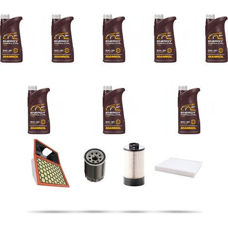 Kit tagliando 4 FILTRI e 8L OLIO compatibile con Iveco Daily IV 50C 17 3.0 HPT 125kw dal 2009 (1/5)