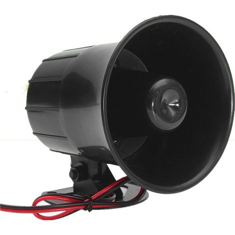 Sirène électrique 12 V 20 W pour voiture, camion, camping-car, fourgonnette, système de sonorisation puissant, alarme - klaxon voiture (1/5)