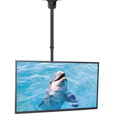 TV Deckenhalterung 26-65 Zoll LCD LED Plasma Flachbildschirme höhenverstellbar (1/5)