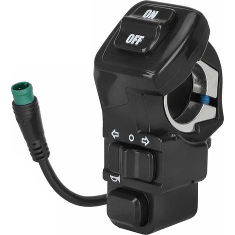 Kompatibel mit dem Kukirin G2Pro Elektroroller: Multifunktionszubehör, 5-poliger Blinker-, Hupen- und Lichtschalter