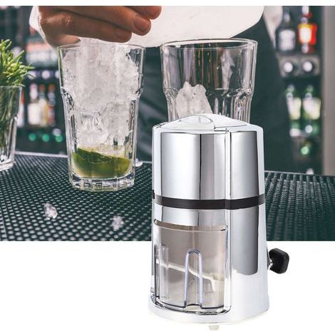 Broyeur à Glace Manuel en Acier Inoxydable pour Usage Commercial et Domestique (1/5)