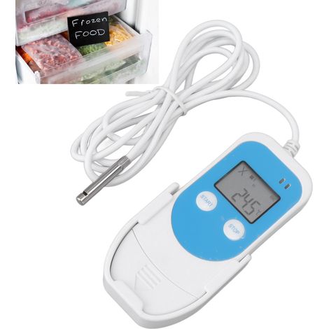 【Enregistreur de Données Température/Humidité】Modèle USB High Accuracy, PDF/CSV Report, IP65, -40°C à 85°C, Réutilisable pour Chaîne du Froid et Refrigerateurs (1/5)