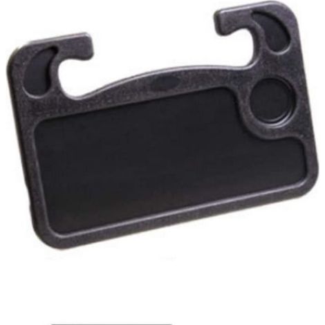 Table de volant de voiture plateau de volant et support de siège de véhicule ordinateur portable plateau repas (noir) (1/4)