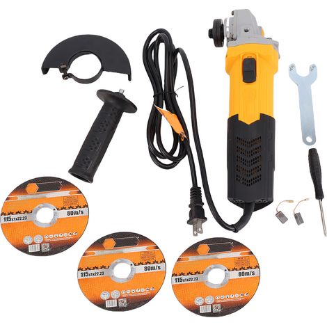 Meuleuse d'angle électrique industrielle multifonction – 11000r/min vitesse batterie polissage coupe, puissance (1/5)