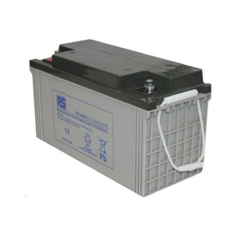 Batterie au plomb étanche RS PRO 12V 120Ah cyclique ( Prix pour 1 ) (1/2)