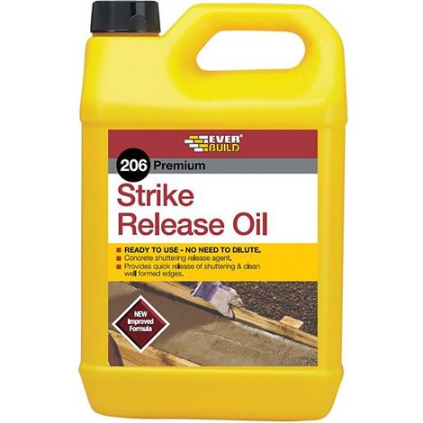 Everbuild STRIKE5 206 Strike Release Oil 5 litre EVBSTRIKE5