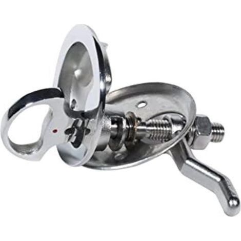 Cadenas de sol Red Dot, acier inoxydable 316, accessoires de pont pour hors-bord, cadenas de sol/cadenas de porte (1/5)