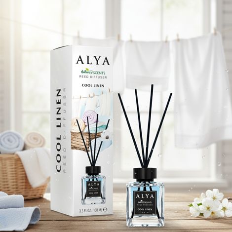 Bâtonnets parfumés Alya Cool Linen 100 ml