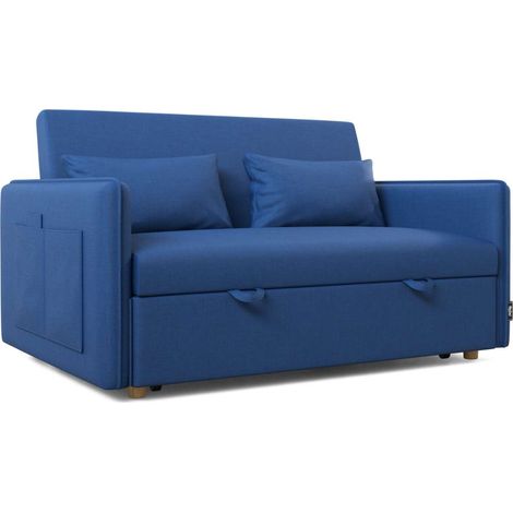 Nalui Sofá Cama Azul Marino Nest 2 2 plazas (139x100x80cm)