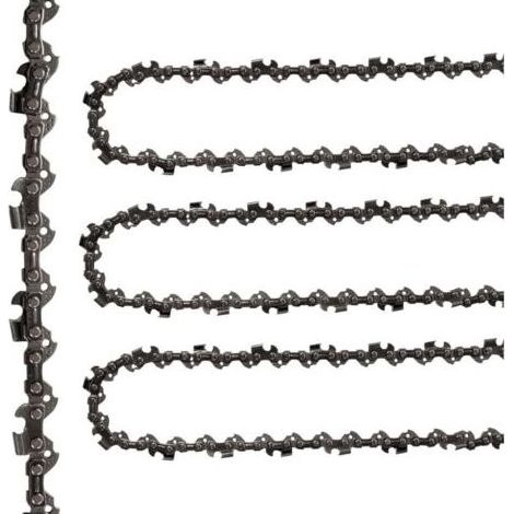 Chaînes de Tronçonneuse, 3PCS Chaîne Tronçonneuse 12", 45 Liens D'entraînement, Guide-Chaîne Huilepas de la Chaîne 3/8", Chaîne de Scie pour les Plaque Guides de Tronçonneuse 30 cm (1/4)