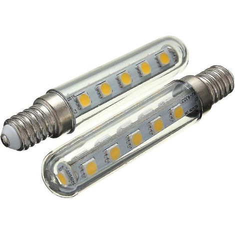 Ampoule LED compatible avec hotte de cuisine, 220 volts, blanc chaud, lot de 2,5 watts, culot E14 (1/5)