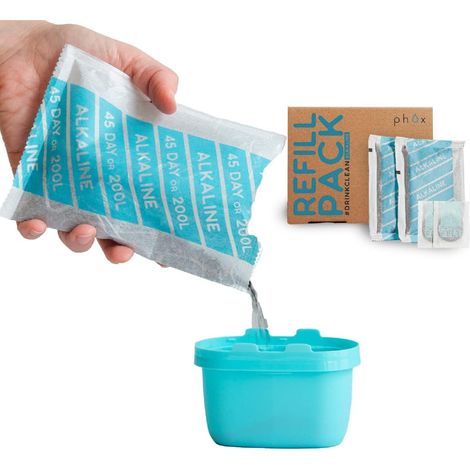 Brita Cartouche filtrante rechargeable et , alcaline, magnésium ajouté et alcalinité compatible avec Maxtra et Maxtra+ (alcaline) (1/5)