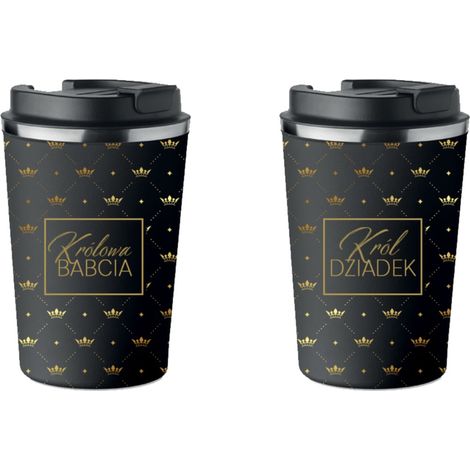 2er Set Thermobecher Oma Opa Geschenk für Großeltern KT166 (1/5)