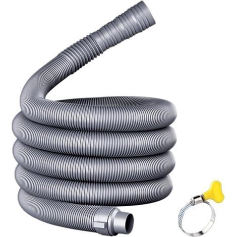 Tuyau de Vidange Universel 1.5m pour Machine à Laver Lave-Linge (1/4)