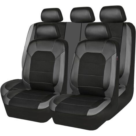 Aougo – Housse de siège pour Dacia Duster 2 – Ensemble complet 9 pièces – Protection contre éclaboussures et salissures – Installation facile (1/5)