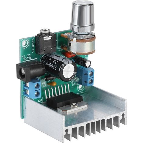 Amplificateur Audio Stéréo Double Canal DIY pour Home Cinéma - Carte Ampli Puissance