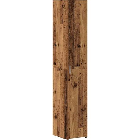 Buffet,Bahut,Haut Armoire Bois ancien 30 x 42.5 x 185 cm Bois d'ingénierie CFW23587 (1/5)
