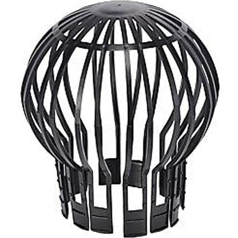 Ahlsen Lot de 4 crapaudines pour gouttière d’environ 12,5 x 14,5 cm (diamètre x hauteur) (1/5)
