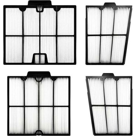 ALLIANDIS 9991467-R4 Panneaux Filtrants Ultra Fins pour Pièces de Nettoyeur Piscine Active 20, 30, Explorer E30, Filtre à Cartouche