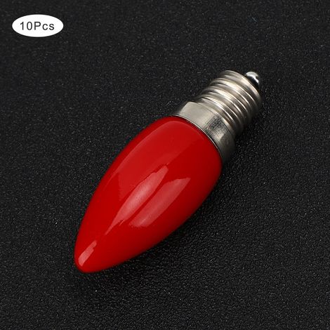 Lot de 10 mini ampoules LED E12 1,5 W AC 230 V pour éclairage domestique, de meubles et d'hôtels (1/5)