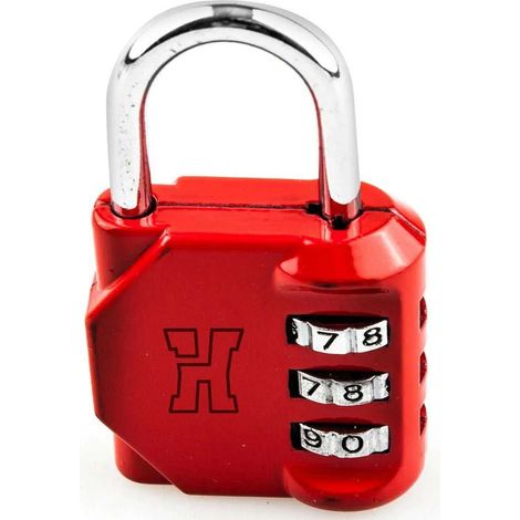 Lucchetto combinazione handlock 3 cifre 30mm resistente ruggine