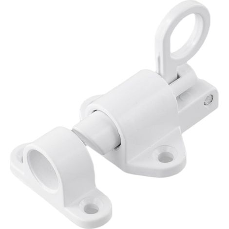 Boulon de loquet à fermeture automatique, noir/blanc (1/5)