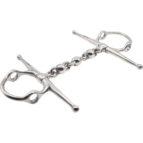 Filetto elevatore ad asta piena con imboccatura a palline inox