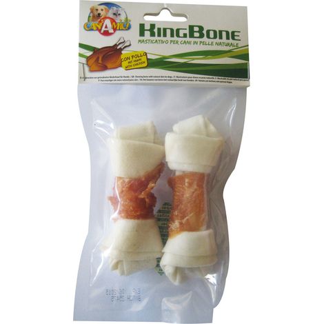 Ossa King Bone da 11 cm con carne di pollo 6 confezioni da 2 pezzi
