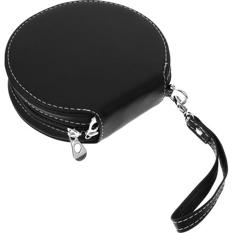Boîte Rangement CD DVD Portable Capacité Disques Étui Rigide Anti-Rayures Pratique et Compact pour Maison Voiture Bureau (1/5)