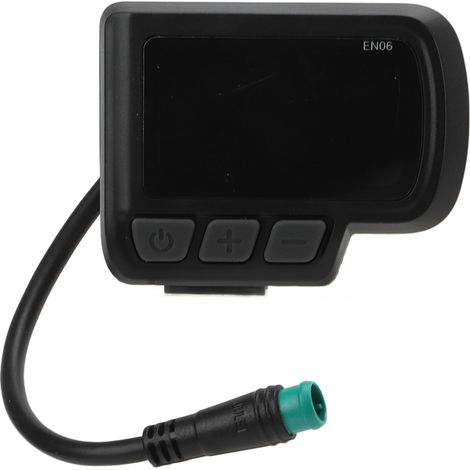 Compteur LCD EN06 pour Vélo Électrique avec Affichage Vitesse, Interface USB et Connecteur Étanche pour VTT et Scooter (1/5)