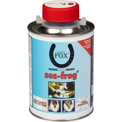 UMBRIA EQUITAZIONE Sos-frog barattolo con pennello (500 ml) ZOCCOLO CAVALLO