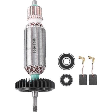 Ersatz-Ankerrotor (220–240 V) für MAKITA Winkelschleifer 9556, 9557, 9558, 9556NB, 9556HN, 9557NB (1/5)