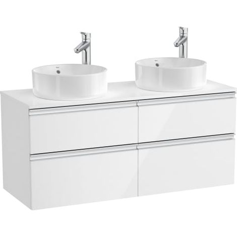 MUEBLE THE GAP P/LAV.DBL.1200X460 BL P/LAVABOS SBENC.DOS CJN.