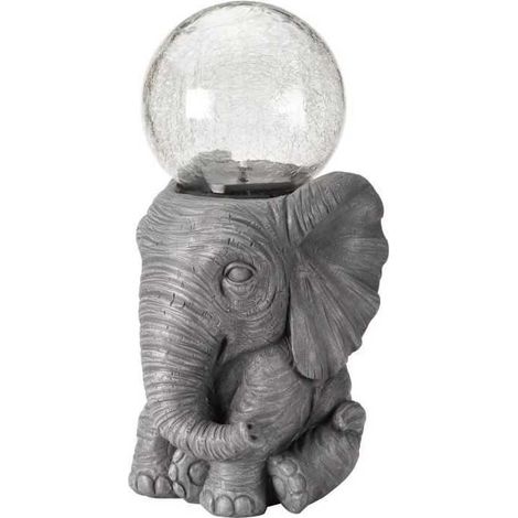Smardtv Solarleuchte Elefant mehrfarbig und weiß 42,42 cm (1/3)