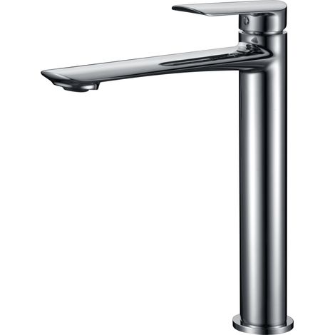Imex -  Grifo Monomando Lavabo Caño Alto Cromado Serie  Ural
