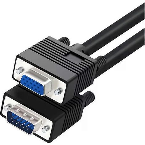 Câble VGA 15 broches mâle vers femelle - Longueur 3 m, Qualité normale, (1/3)