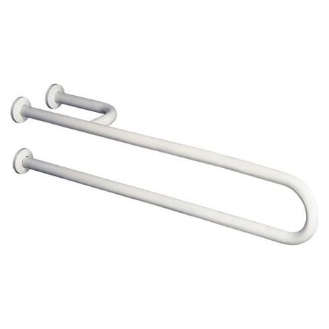 831-I-B Barra di sostegno 830 mm con rinforzo a destra, colore bianco 831-I-B (1/3)