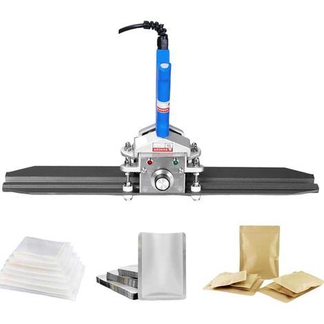 Machine De Scellage À Pince Manuelle 550 W, Thermoscelleuse À Sertir Portative, Machine De Scellage À Pince Manuelle, Température Réglable/Chauffage Instantané/Protection Contre La Surchauffe (1/5)