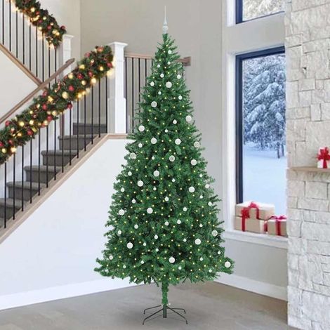 vidaXL Árbol de Navidad artificial Verde 300 cm PVC, Metal y Plástico (1/5)