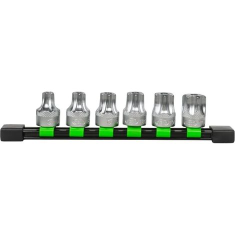 JBM 51410 Set di inserti torx 1/2" 6 Pz.