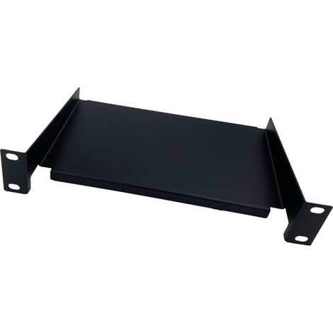 Plateau plein 155mm de profondeur 1 unité, pour coffret et baie 10"