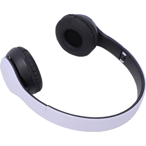 Casque audio sans fil pliable avec caisson de basses intégré, monté sur la tête et intégré au casque de sport. (1/4)
