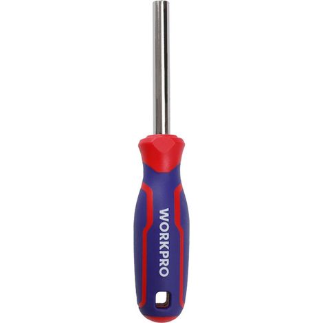 Manico per cacciavite con punta magnetica WorkPro da 1/4". (1/5)