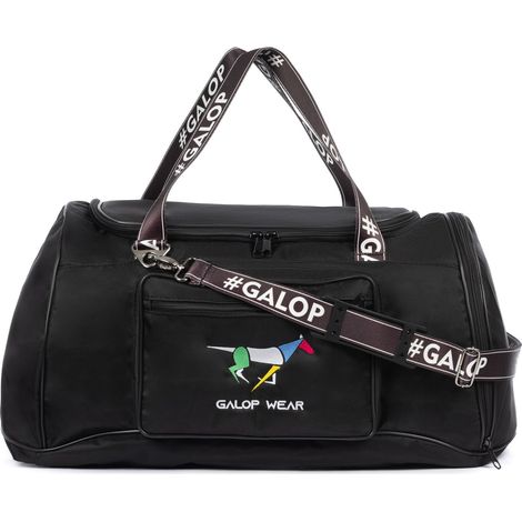 Sac d'équitation Galop Wear noir Full Pack pour accessoires et équipement du cheval et du cavalier (1/3)