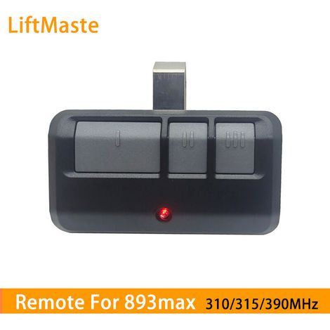Télécommande Universelle Portail Porte Garage - 315 MHz et 390 MHz - Pour Remplacement ou Ajout à Distance - 1 Pièce (1/4)